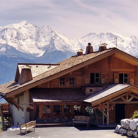La Joubarbe Au Balcon Du Mont-Blanc Villa Sallanches Exterior foto