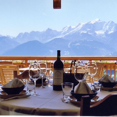 La Joubarbe Au Balcon Du Mont-Blanc Villa Sallanches Exterior foto
