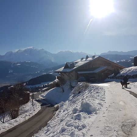 La Joubarbe Au Balcon Du Mont-Blanc Villa Sallanches Exterior foto