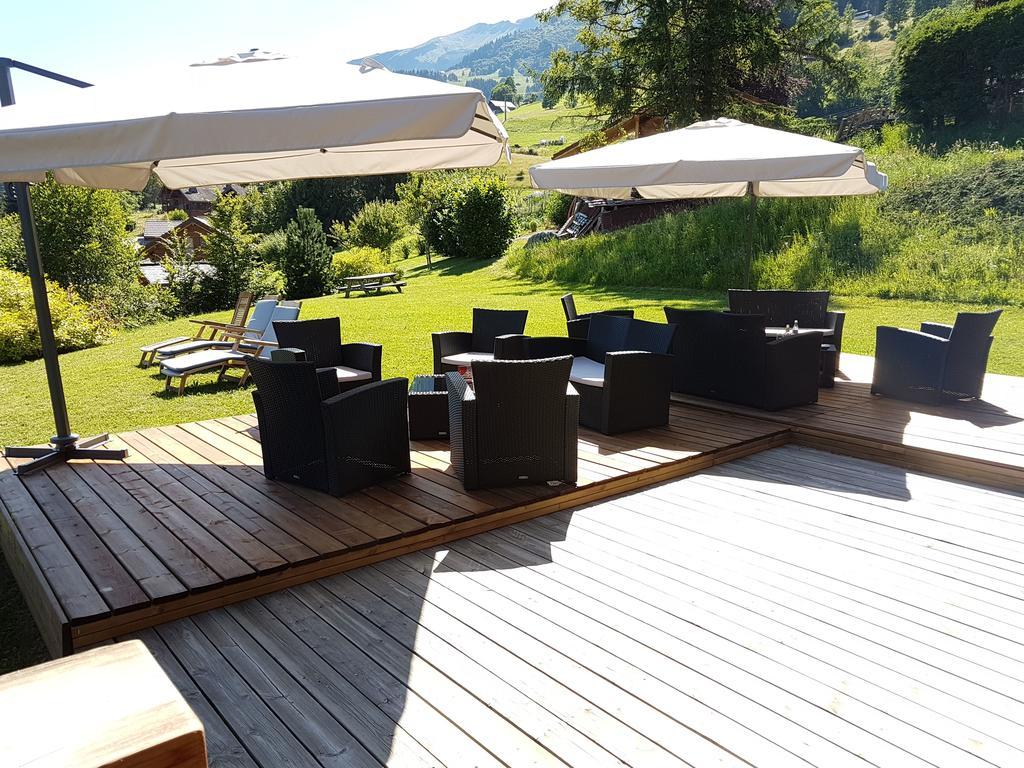 La Joubarbe Au Balcon Du Mont-Blanc Villa Sallanches Exterior foto
