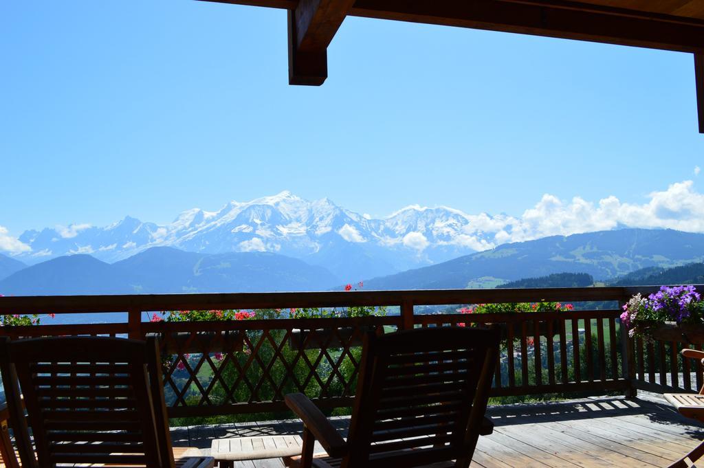 La Joubarbe Au Balcon Du Mont-Blanc Villa Sallanches Exterior foto