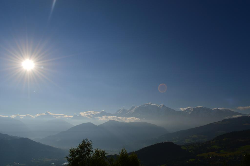La Joubarbe Au Balcon Du Mont-Blanc Villa Sallanches Exterior foto