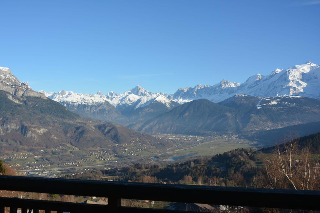 La Joubarbe Au Balcon Du Mont-Blanc Villa Sallanches Exterior foto