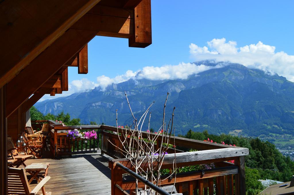 La Joubarbe Au Balcon Du Mont-Blanc Villa Sallanches Exterior foto