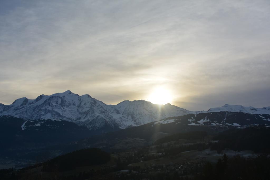 La Joubarbe Au Balcon Du Mont-Blanc Villa Sallanches Exterior foto