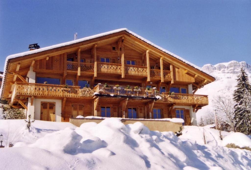 La Joubarbe Au Balcon Du Mont-Blanc Villa Sallanches Exterior foto