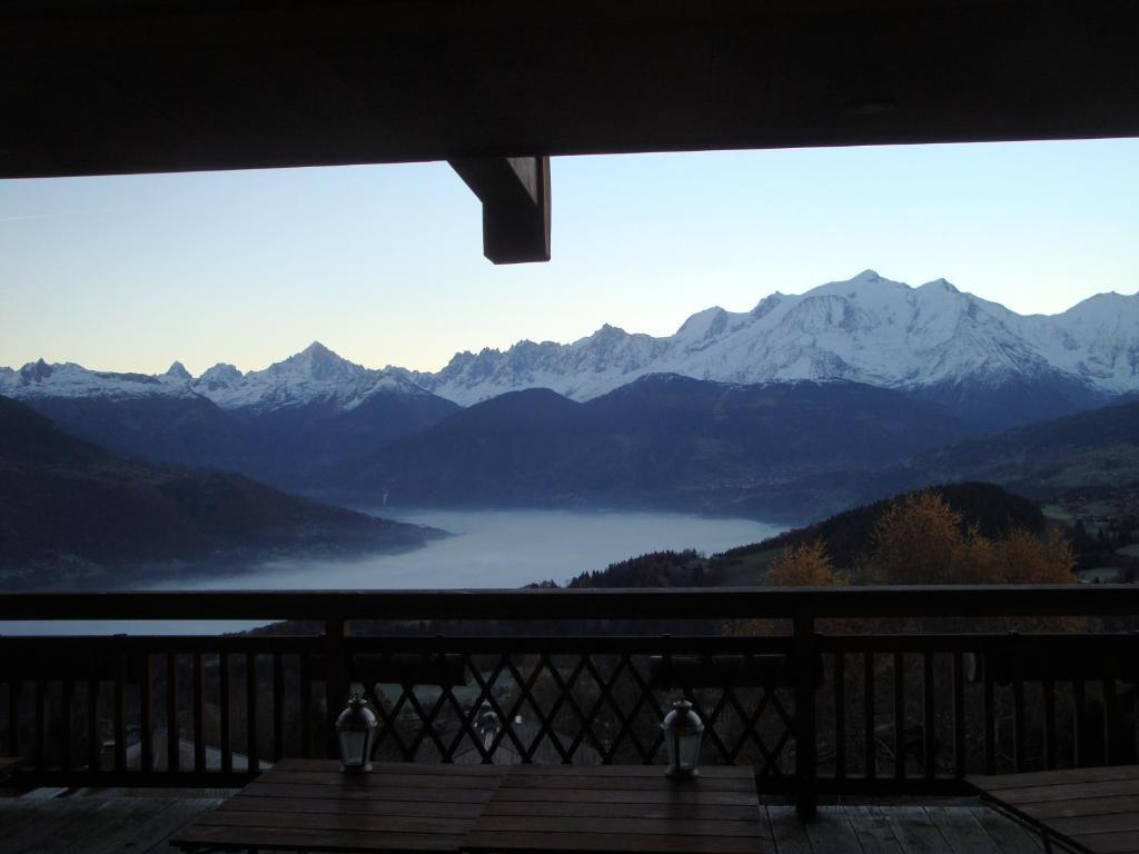 La Joubarbe Au Balcon Du Mont-Blanc Villa Sallanches Exterior foto