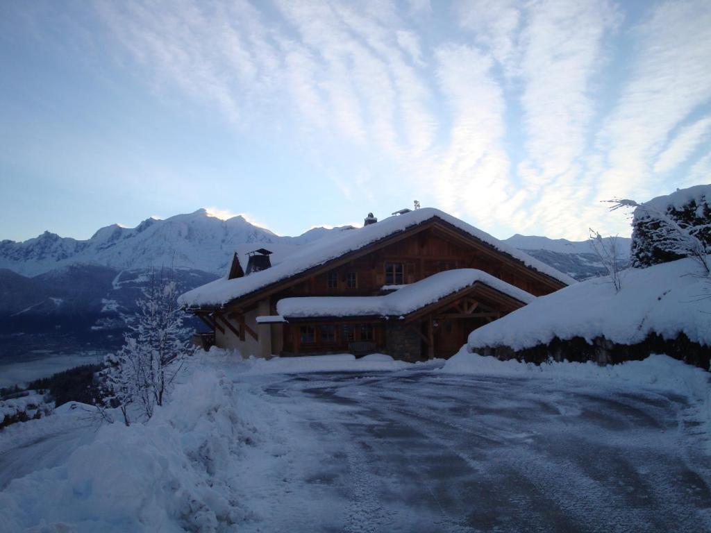 La Joubarbe Au Balcon Du Mont-Blanc Villa Sallanches Exterior foto
