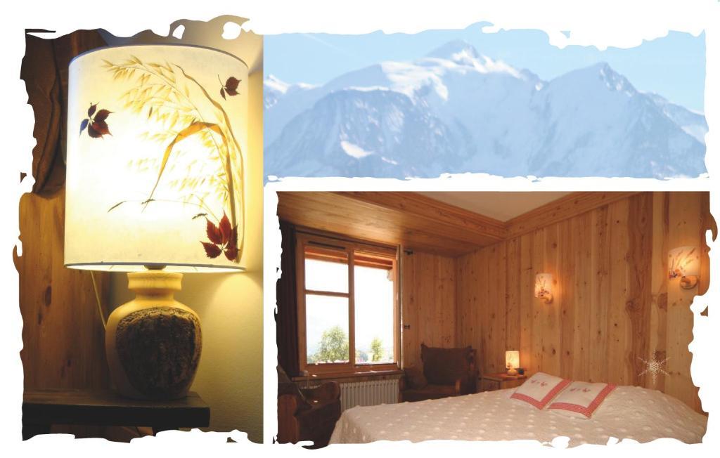 La Joubarbe Au Balcon Du Mont-Blanc Villa Sallanches Cameră foto